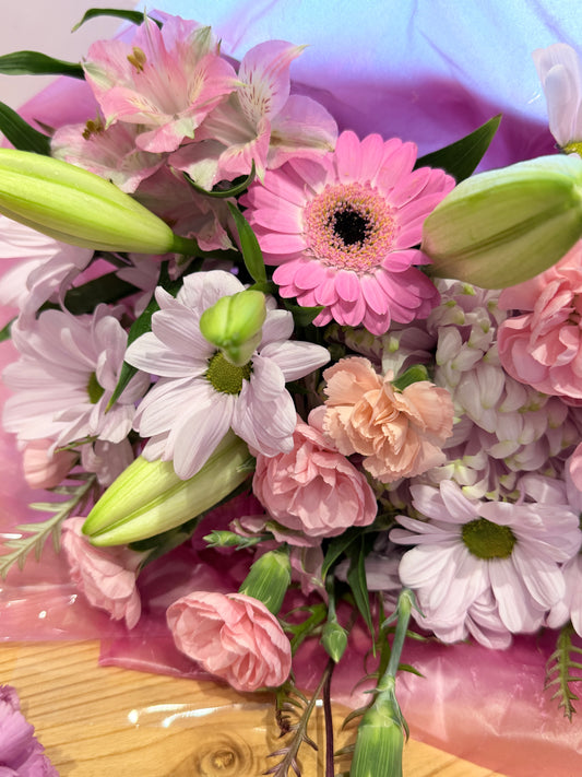 Small Flowers Bouquet + One AND Drink Voucher